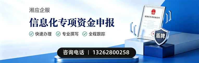 营口信息化专项资金申报服务