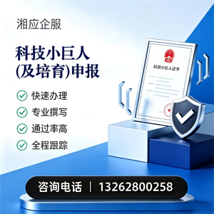 营口科技小巨人及培育企业申报服务